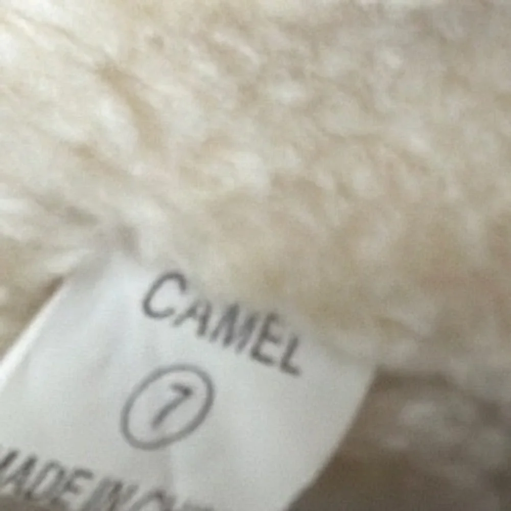 UGG Australia Classic Mid Calf Boots Camel Brown Faux Shearling Lined Size 7